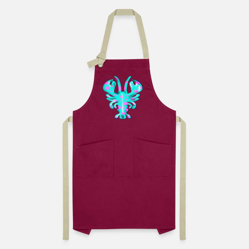 LOBSTER KRUSTENTIERE Kontrastschürze