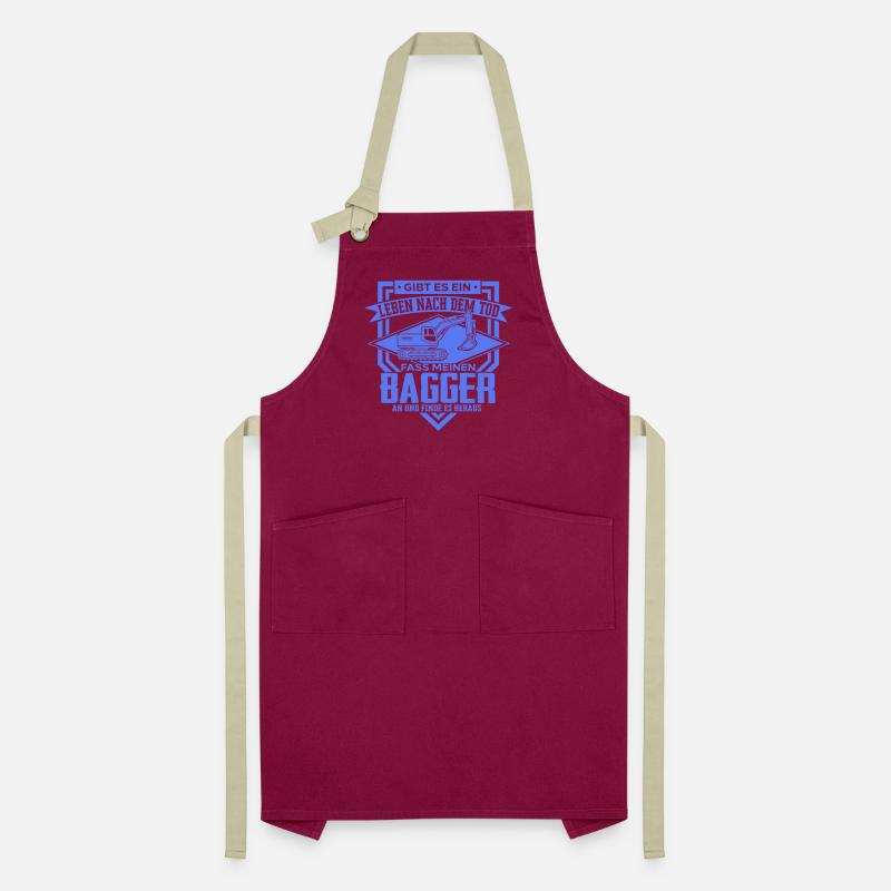 Excavator Driver Sayings Construction Equipment Operator Building Construction Artisan Apron