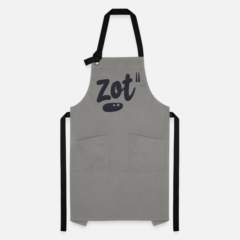Crazy. Antwerp dialect Artisan Apron
