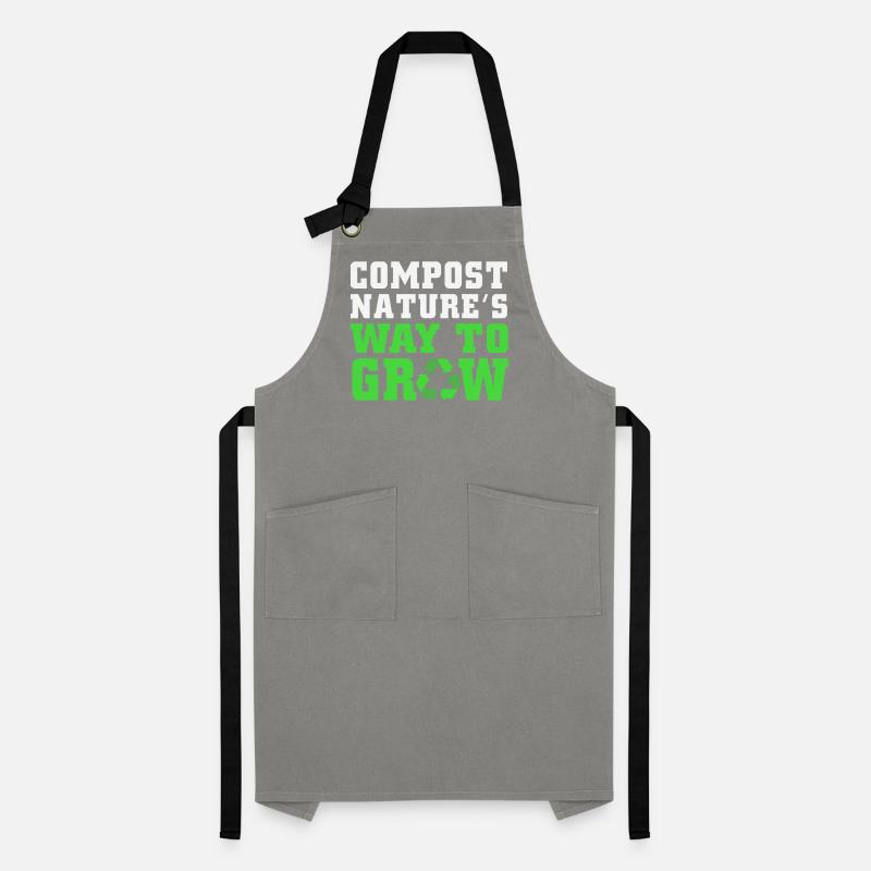Compost Worms Gift Artisan Apron