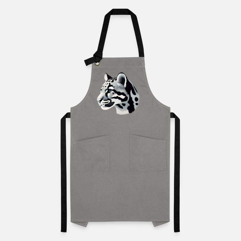 Clouded leopard Artisan Apron