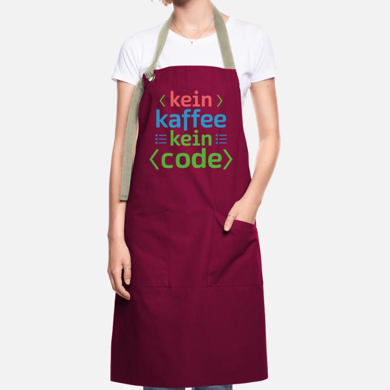 No Coffee No Code Programmer Computer Scientist Artisan Apron