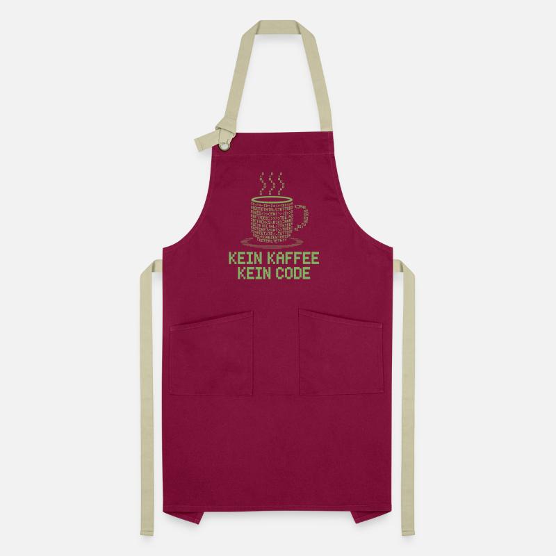 No Coffee No Code Programmer Computer Scientist Artisan Apron
