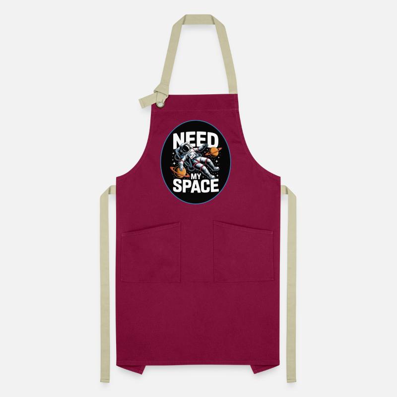 Need My Space : Conception d’astronautes Tablier contrasté