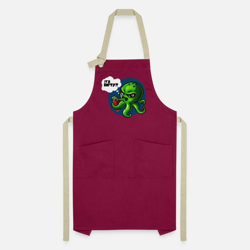 Grumpy Kraken Tablier contrasté