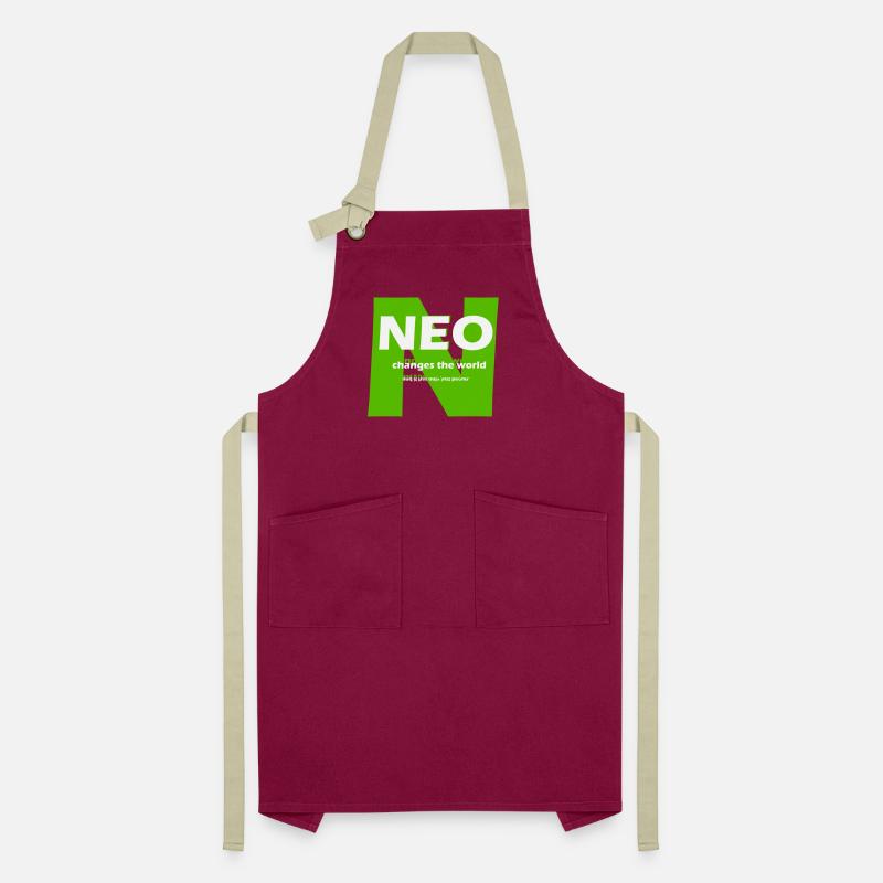 Neo changes the world Artisan Apron