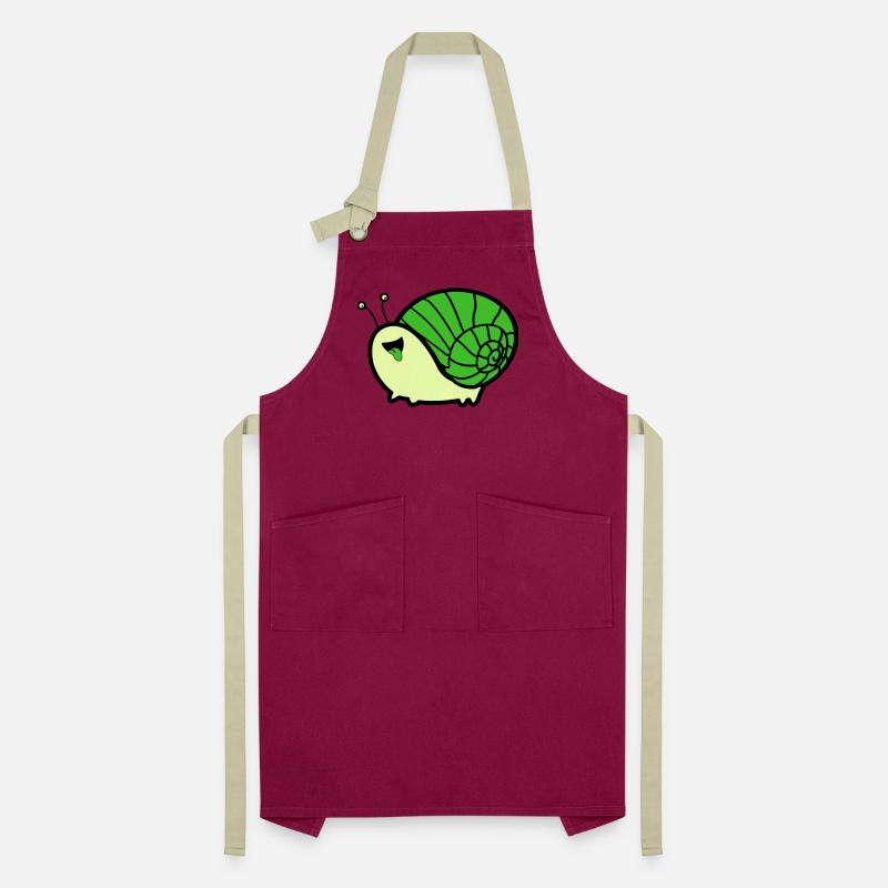 Snail Comic Artisan Apron
