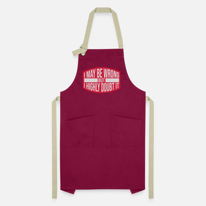 I may be wrong Artisan Apron
