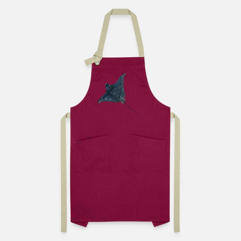 Rays Eagle Rays Stingrays Reef Diving Artisan Apron
