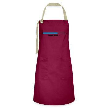 bars please download far loading load bar - Artisan Apron - burgundy / desert sand - Front - Zoe (177cm)