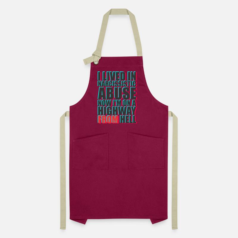Bold Text Protest Message Design Artisan Apron