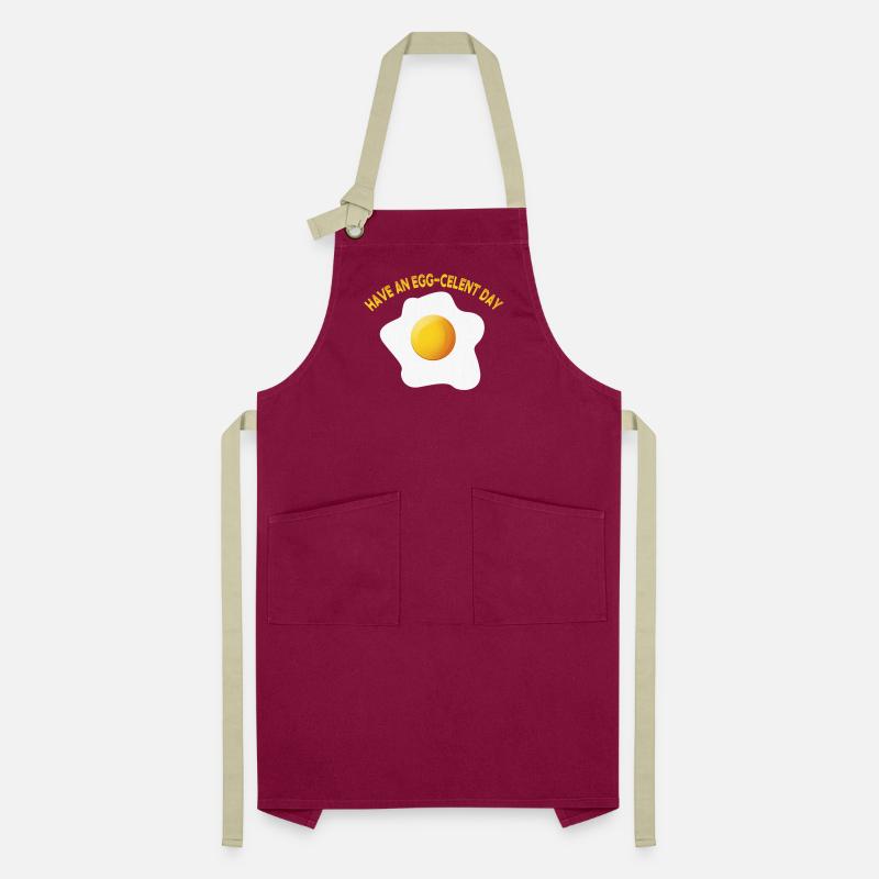 Egg-Celent Day Shirt Fried Egg Breakfast Gift Idea Artisan Apron