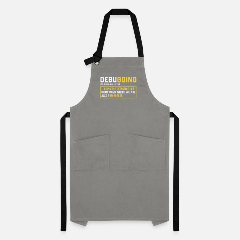 Debugging Programming Programmer Gift Artisan Apron