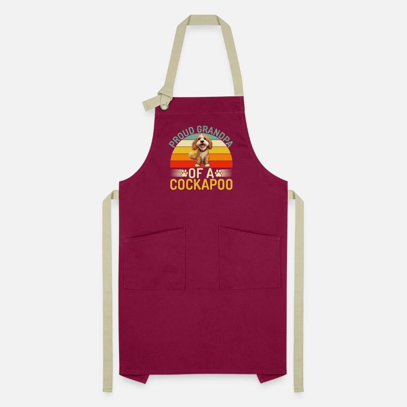 Cockapoo Gifts Kontrastschürze
