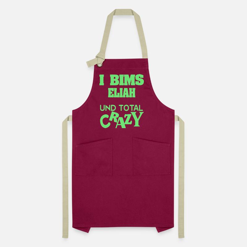 Elijah as a given name Artisan Apron