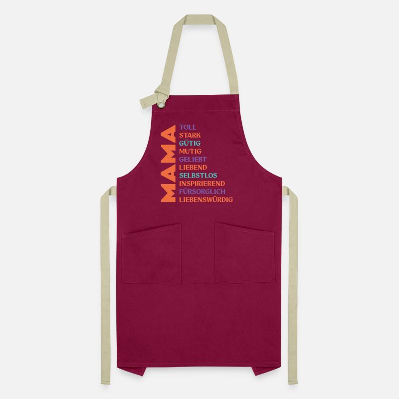 Muttertag MAMA Design Kontrastschürze