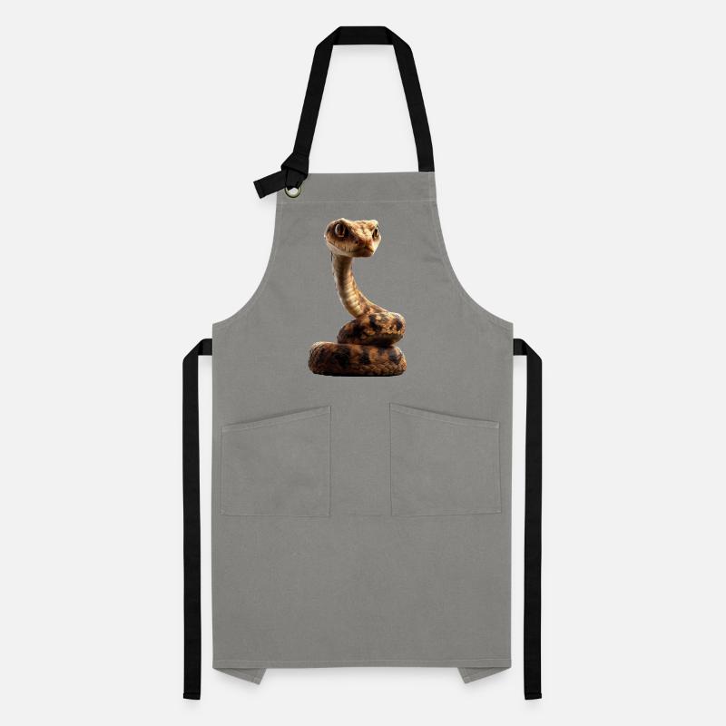 snake, python, cobra, rattlesnake, snakes Artisan Apron