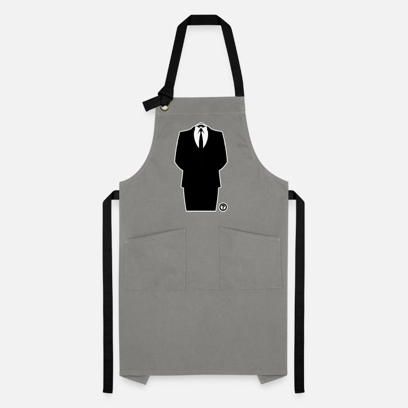 Anon Suit – Anonymous Hacker Collective Statement Artisan Apron
