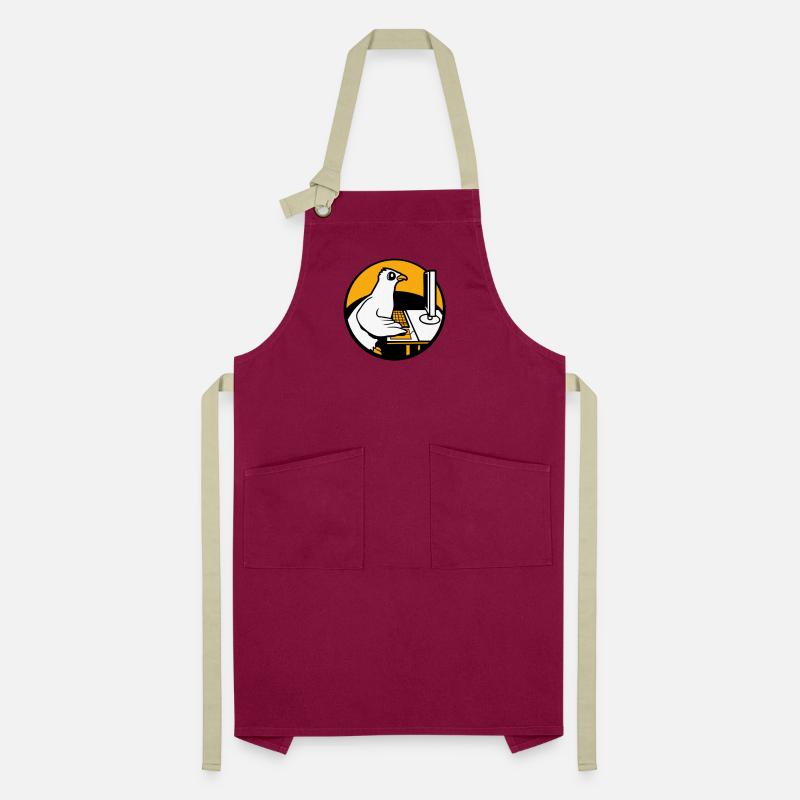Pigeon Works Office Computer Keyboard Mouse Gamer Artisan Apron