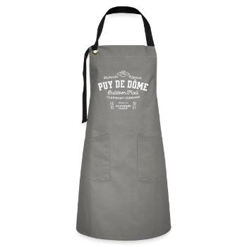 Puy de Dome Outdoor Trail Clermont Ferrand - Tablier contrasté - gris/noir - Devant - Zoe (177cm)