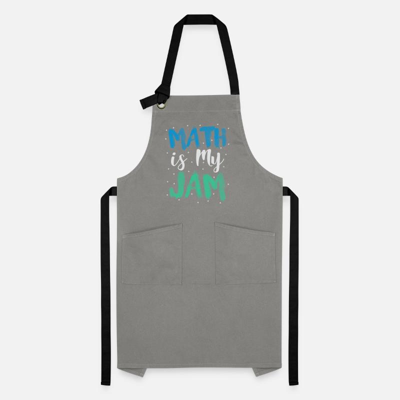 Mathlete Gift Math is My Jam Math Teacher Gift Artisan Apron