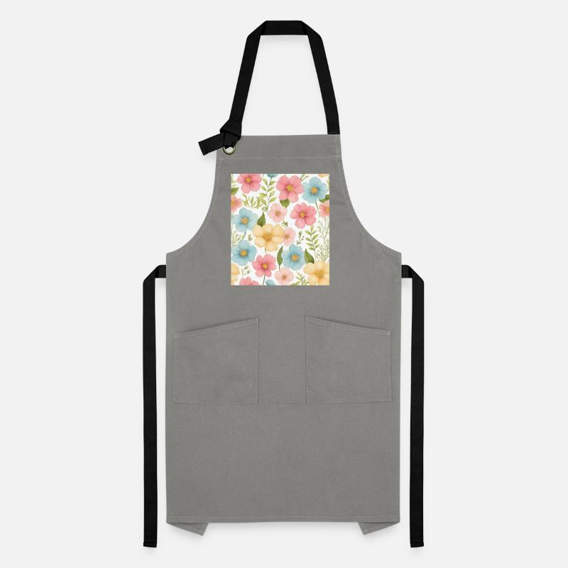 Floral pattern Artisan Apron