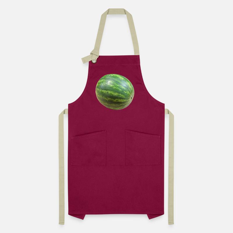 veggie pastèque pastèque melon melon gemues Tablier contrasté