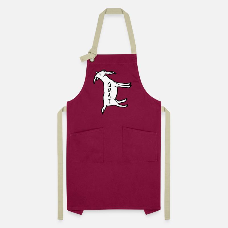 Goat 90 ° left Artisan Apron