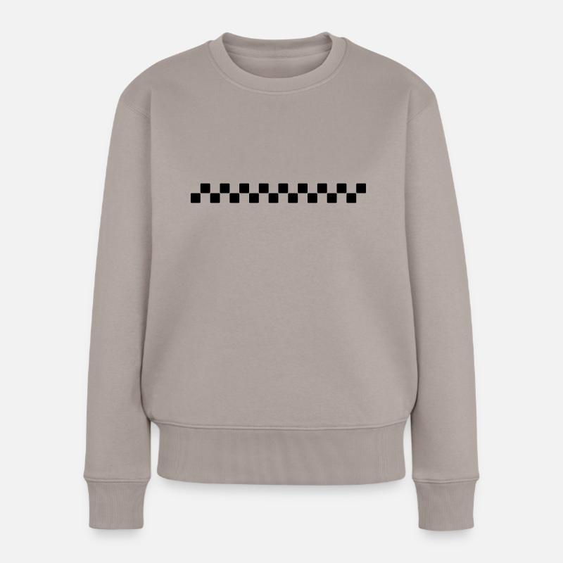 ska karos 1 - Frauen Premium Bio Pullover - Taupe