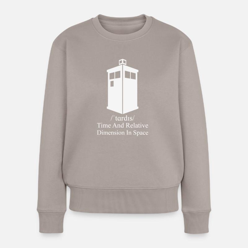 /ˈtɑrdɪs/ - Time And Relative Dimension In Space - Pull Premium bio Femme - taupe