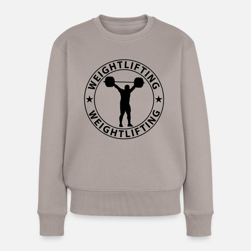 Weightlifting - Pull Premium bio Femme - taupe