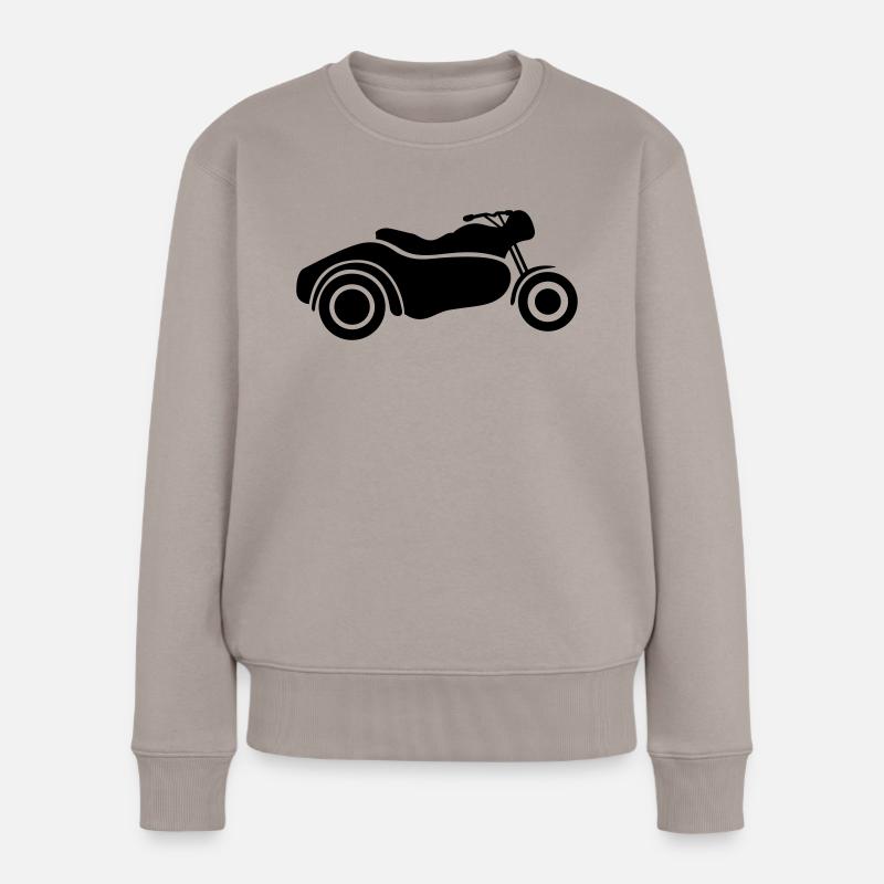 Beiwagen - Frauen Premium Bio Pullover - Taupe