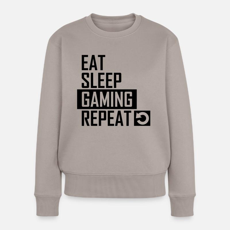 gaming - Pull Premium bio Femme - taupe