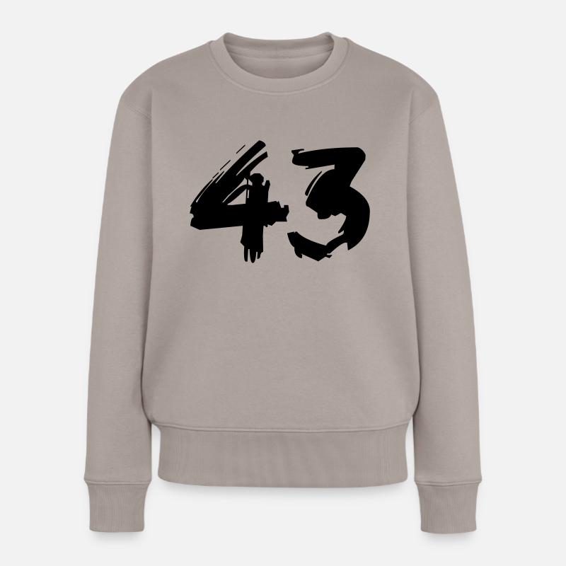 Brushed 43 - Frauen Premium Bio Pullover - Taupe