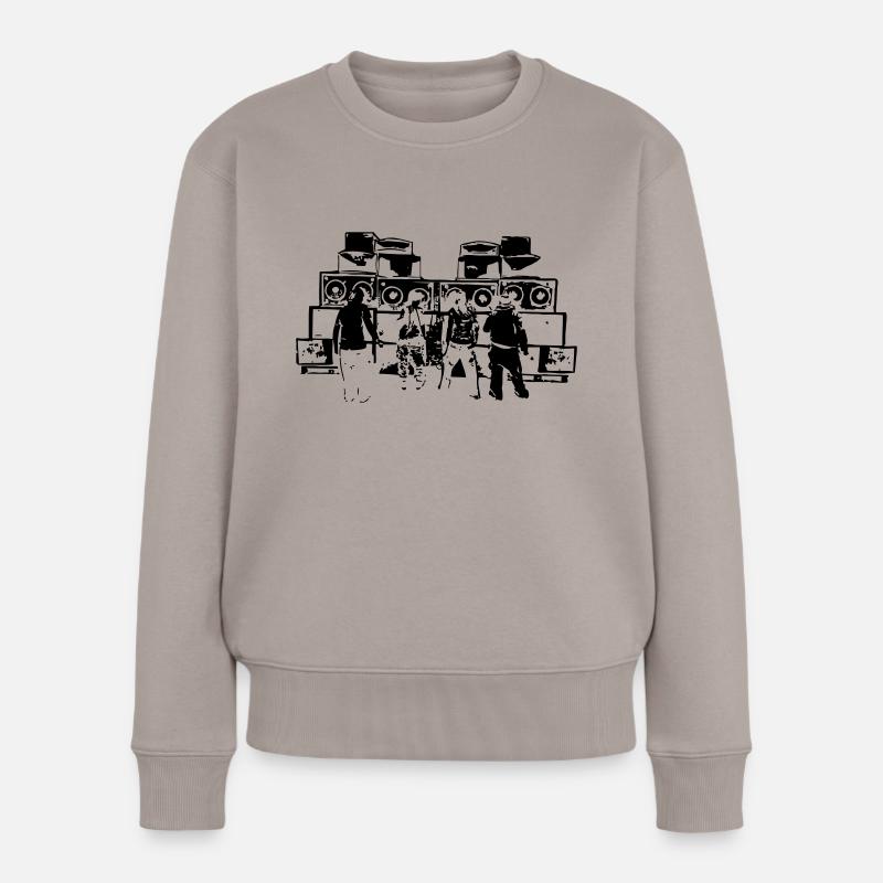 sound system free People - Pull Premium bio Femme - taupe