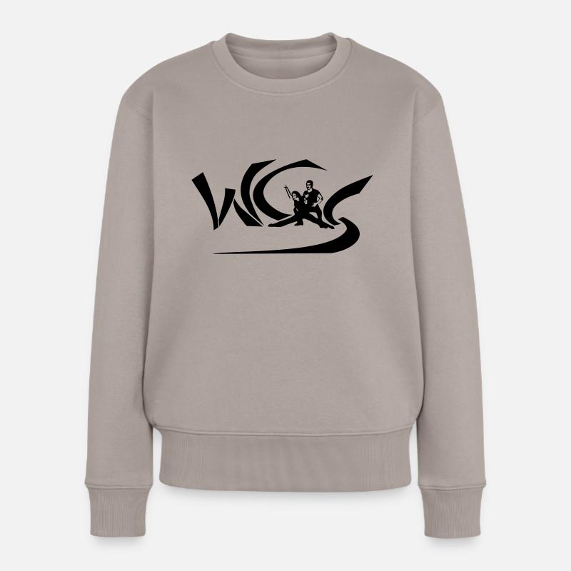 West Coast Swing - WCS - Frauen Premium Bio Pullover - Taupe