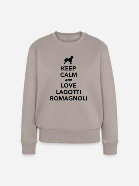 Lagotto Romagnolo - Frauen Premium Bio Pullover - Taupe