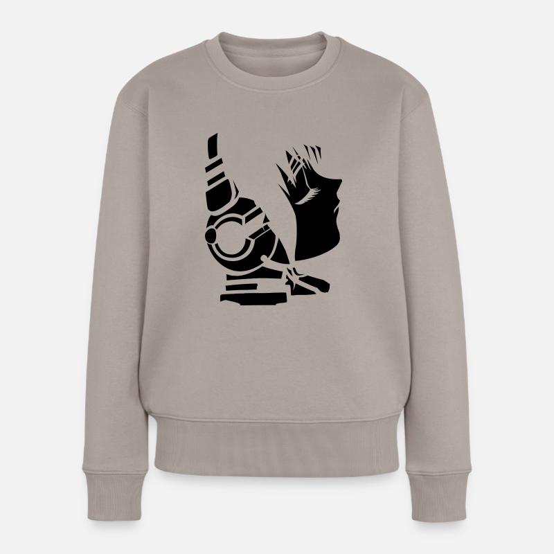 FUTURE_sound - Pull Premium bio Femme - taupe