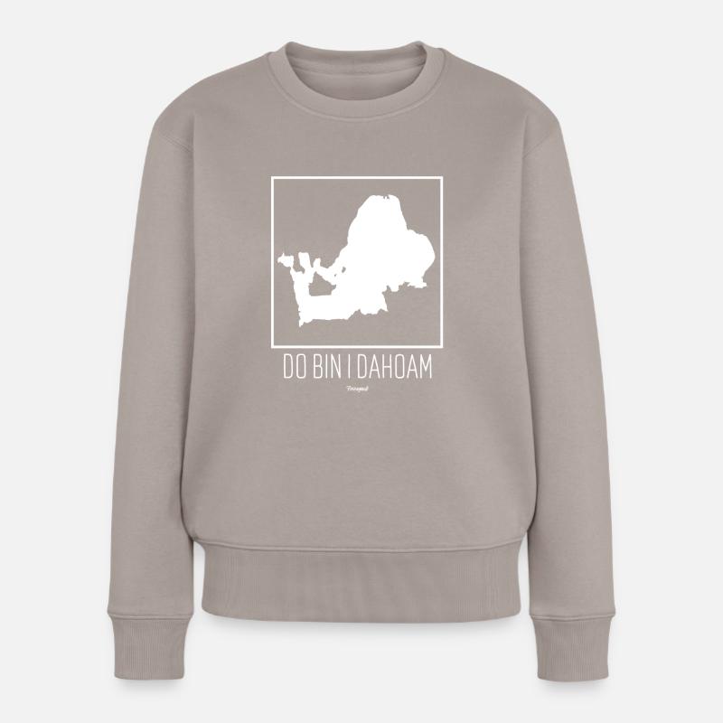 Chiemsee - Frauen Premium Bio Pullover - Taupe