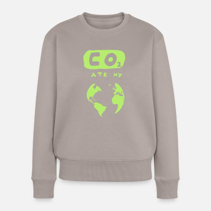 co2 - Pull Premium bio Femme - taupe