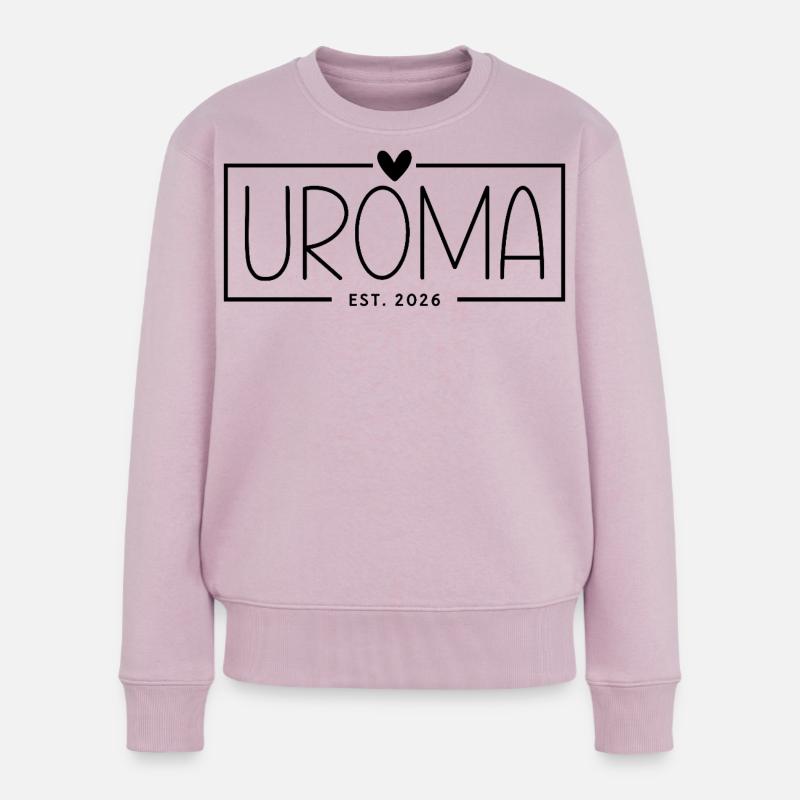 Uroma Est. 2026 - Frauen Premium Bio Pullover - Altrosa