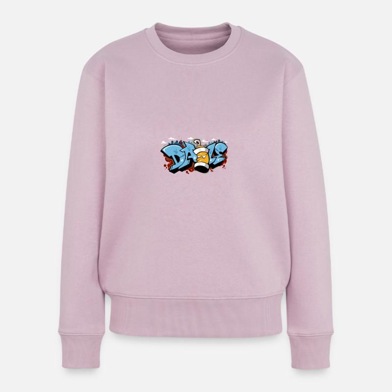 Street graff - Pull Premium bio Femme - rose poudré
