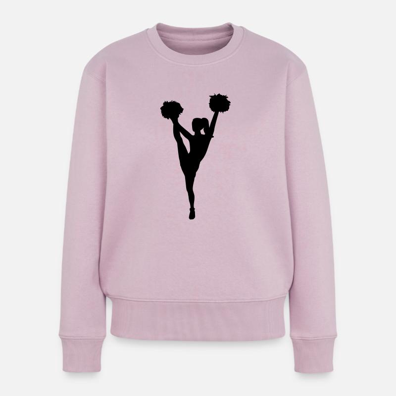 Cheerleader - Pull Premium bio Femme - rose poudré