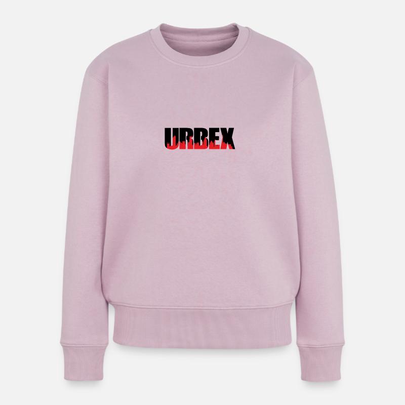 Urbex - Urban Exploration - Frauen Premium Bio Pullover - Altrosa