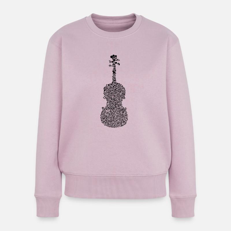 Cello - Frauen Premium Bio Pullover - Altrosa
