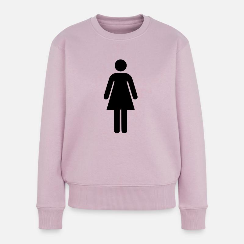 Femme - WC - Pull Premium bio Femme - rose poudré
