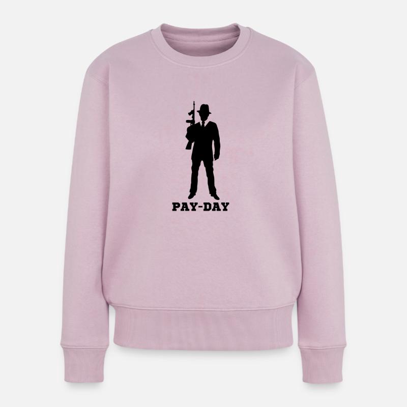 PAY-DAY - Frauen Premium Bio Pullover - Altrosa