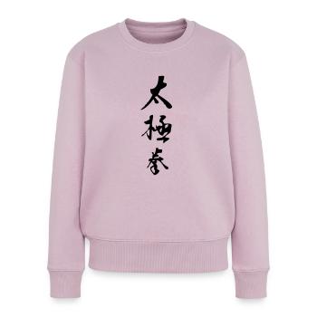 Tai Chi Chuan - Frauen Premium Bio Pullover - Altrosa - Vorne - Julia (174cm)