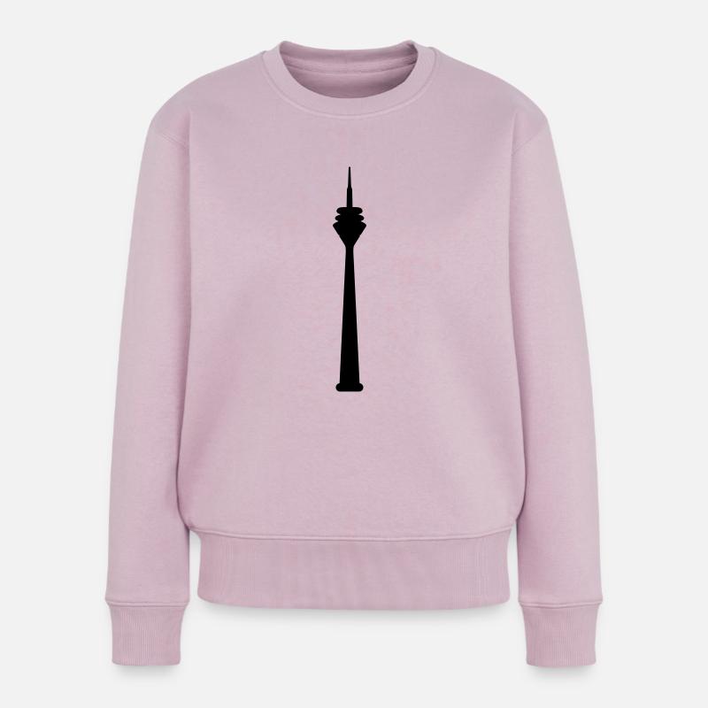 Düsseldorf - Frauen Premium Bio Pullover - Altrosa