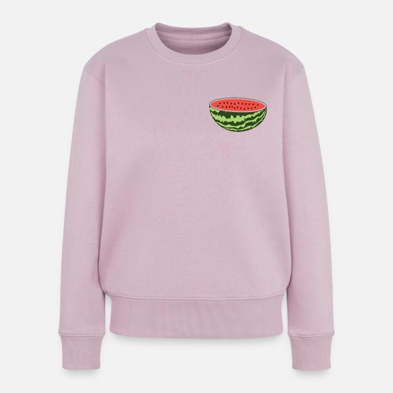 Pastèque Design - Pull Premium bio Femme - rose poudré